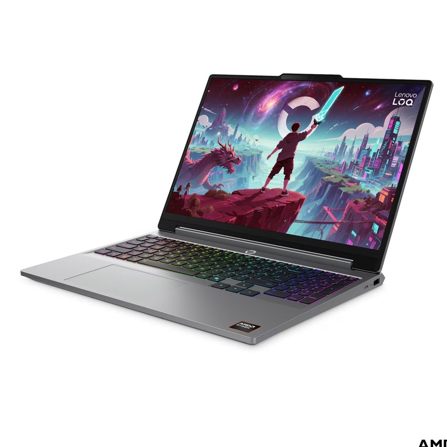 Laptop Lenovo LOQ 15AHP11 83TN0040VN (AMD Ryzen 7 250 | RTX 5050 8GB GDDR7 | 15.3 inch WUXGA | 16GB | 512GB | Windows 11 Home Single Language | Xám)