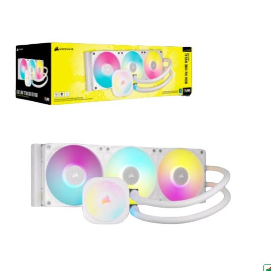 Tản nhiệt nước CPU 3 Fan Corsair iCUE LINK TITAN 360 RX RGB White CW-9061021-WW