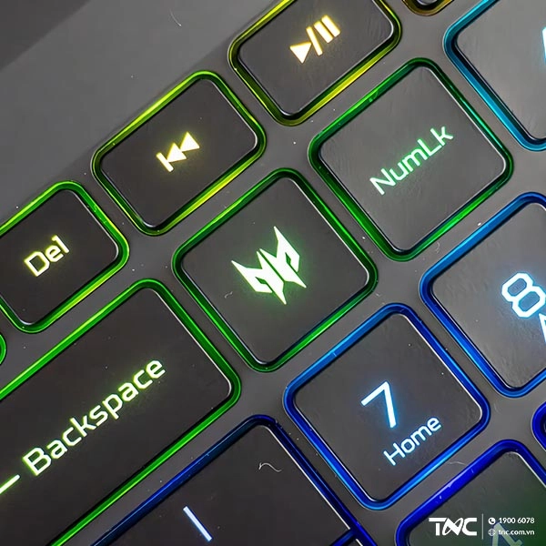 Laptop Acer Predator Helios 18 AI PH18-73-93P0 (U9-275HX/ Ram 64GB/ SSD 3TB/ RTX 5080 16GB/ Windows 11 Home/ 2Y/ Đen)