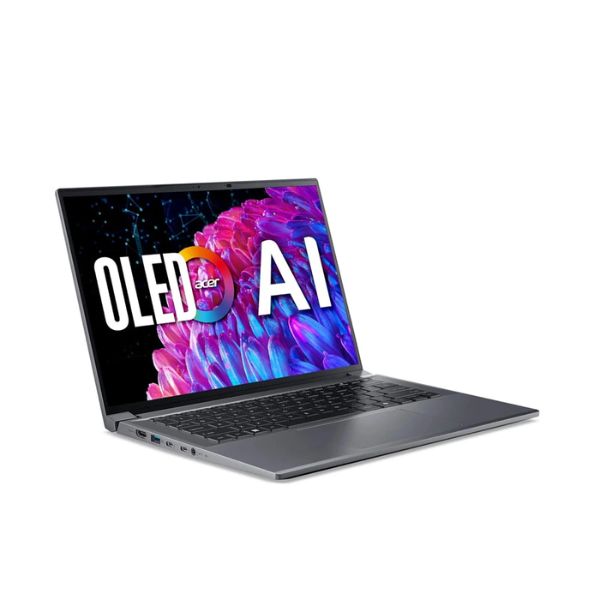 Laptop Acer Swift X 14 AI SFX14-72G-77F9 (Ultra 7 155H/ Ram 32GB/ SSD 1TB/ RTX 4050 6GB/ Windows 11 Home/ 2Y/ Xám)