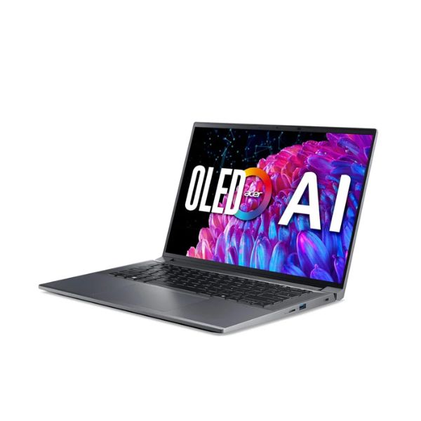 Laptop Acer Swift X 14 AI SFX14-72G-77F9 (Ultra 7 155H/ Ram 32GB/ SSD 1TB/ RTX 4050 6GB/ Windows 11 Home/ 2Y/ Xám)
