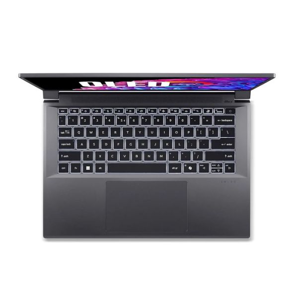 Laptop Acer Swift X 14 AI SFX14-72G-77F9 (Ultra 7 155H/ Ram 32GB/ SSD 1TB/ RTX 4050 6GB/ Windows 11 Home/ 2Y/ Xám)