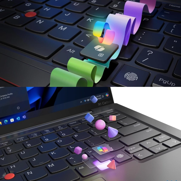 Laptop Lenovo Thinkpad X1 Carbon Gen 13 Aura Edition 21NS0107VN (Ultra 5 226V/ Ram 16GB/ SSD 512GB/ Windows 11 Pro/ 3Y/ Đen)