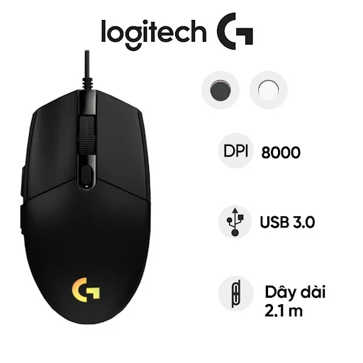 Chuột Logitech G102 Gen2 Lightsync
