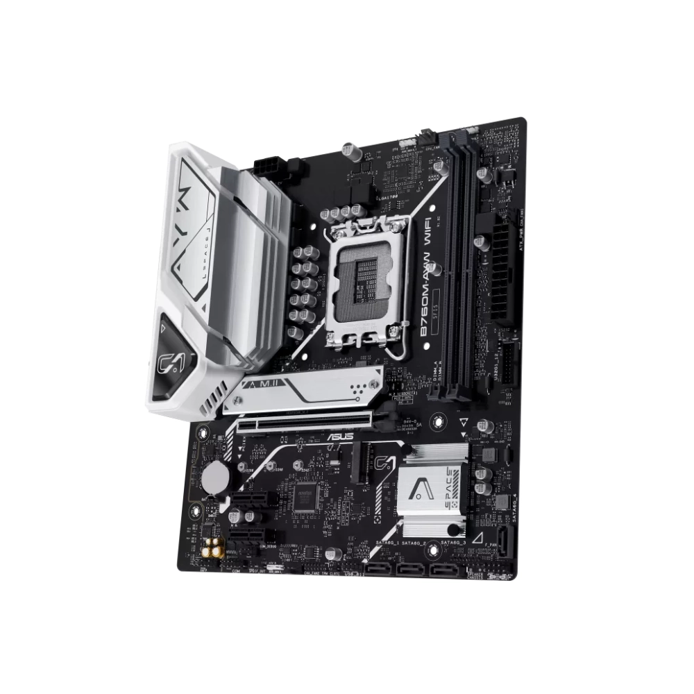Mainboard ASUS B760M-AYW WIFI (2 x DDR5/ 96GB/ LGA 1700/ Micro ATX)