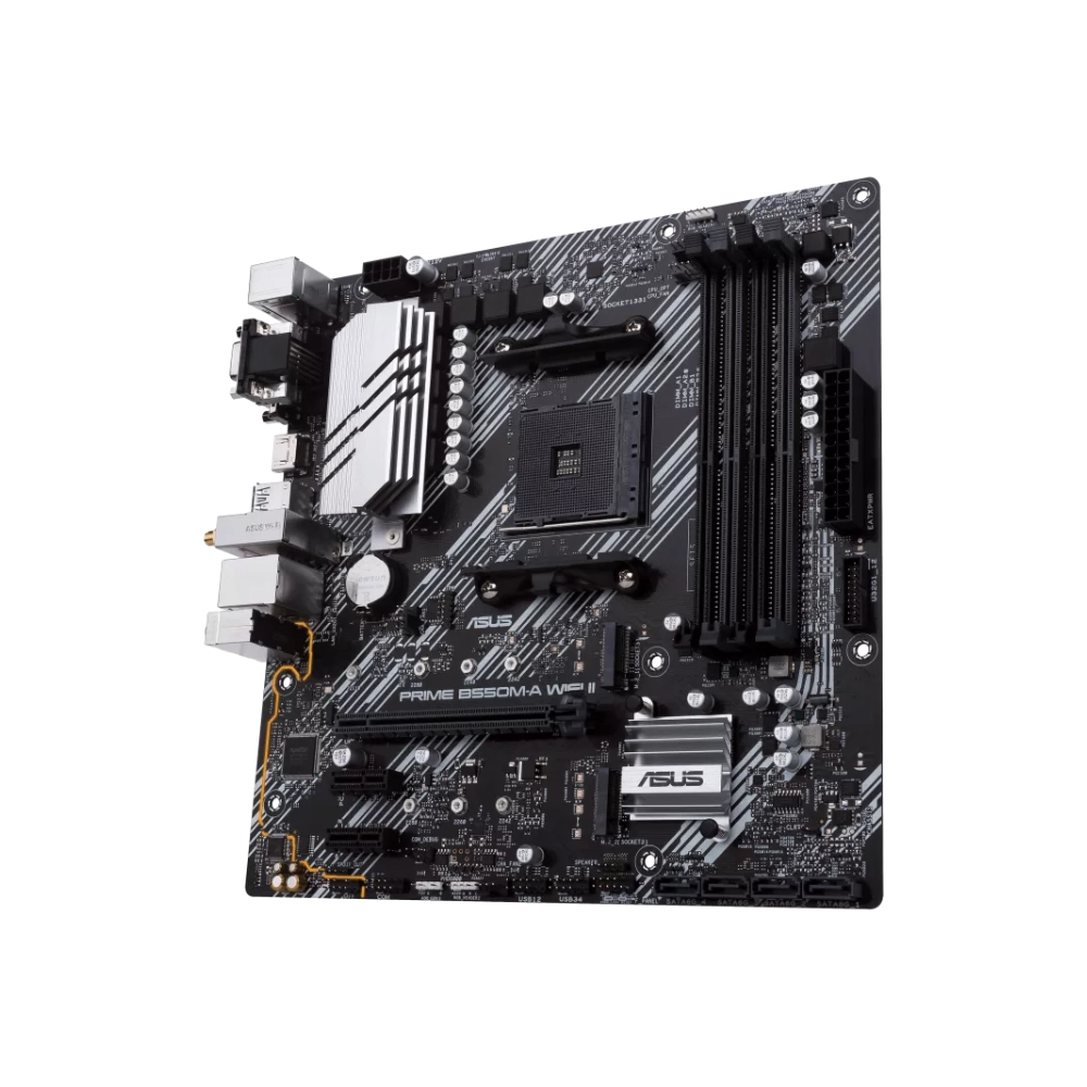 Mainboard ASUS PRIME B550M-A WIFI II (4 x DDR4/ 128GB/ AM4/ Micro ATX)