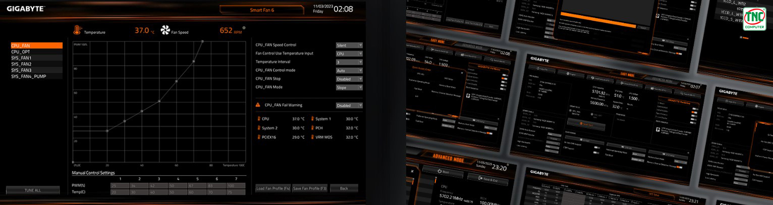 Mainboard Gigabyte B760M GAMING PLUS WIFI DDR4 (4 x DDR4/ 128 GB/ LGA 1700/ Micro ATX)
