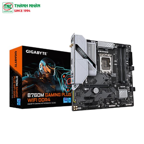 Mainboard MSI B760M GAMING PLUS WIFI DDR4 (4 x DDR4/ 128 GB/ LGA 1700/ Micro ATX)