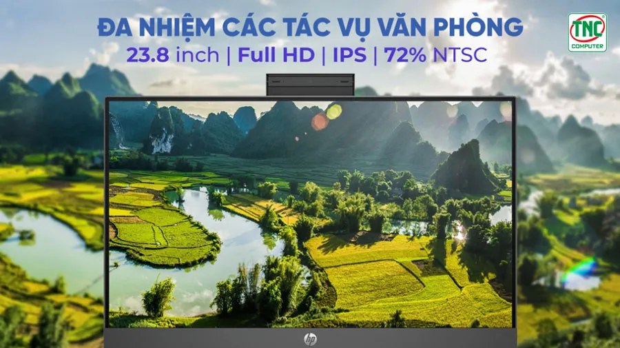 Máy bộ HP All-in-one ProOne 240 G10 AIO 9H0B3PT (i7 1355U/ Ram 8GB/ SSD 512GB/Windows 11/ 1Y)