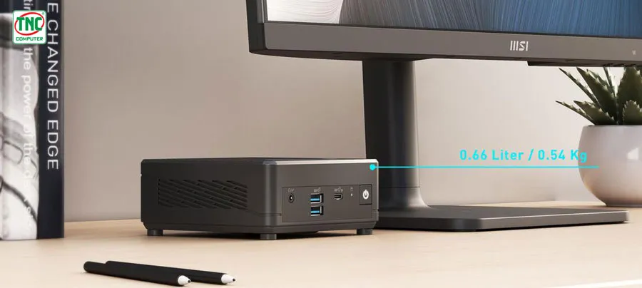 Máy bộ MSI Mini PC Cubi N ADL 015BVN-BN200XX (N200/ 2Y)