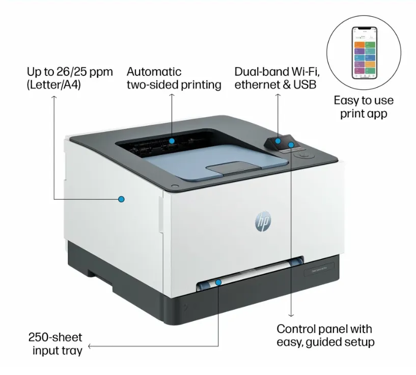 Máy in HP Color LaserJet Pro 3203dw (499N4A)