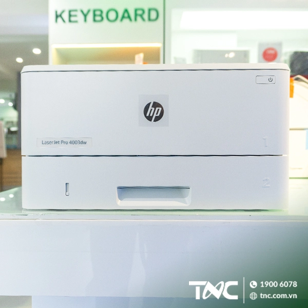 Máy in HP LaserJet Pro 4003DW (2Z610A)