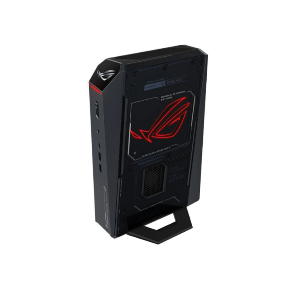 Máy bộ Asus Mini PC ROG NUC RNUC15JNK9X38AA3 (Ultra 9 275HX/ Ram 32GB/ SSD 2TB/ RTX 5070 Ti/ Windows 11 Home/ 3Y)