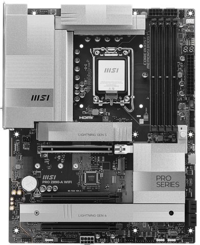 Nguồn máy tính MSI MAG A850GL PCIE5 - 80 Plus Gold - Full Modular (850W)