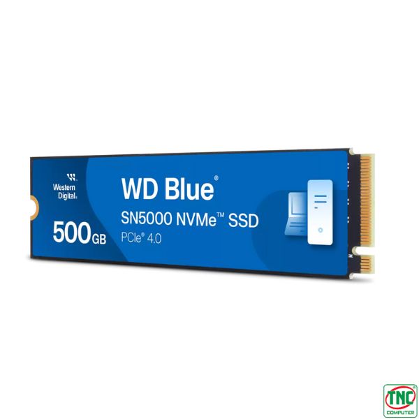 Ổ cứng gắn trong SSD 500GB PCIe Gen4 x4 Western Digital Blue SN5000 WDS500G4B0E