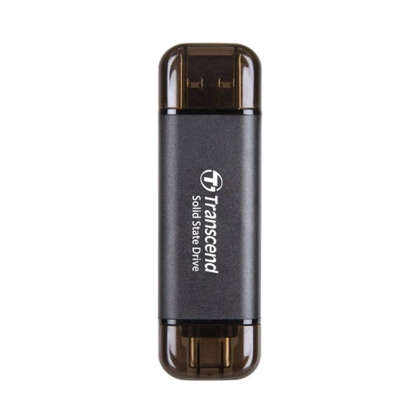 Ổ cứng SSD gắn ngoài Transcend ESD310 Type C Type A 128GB TS128GESD310C