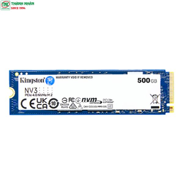 Ổ cứng SSD gắn trong KINGSTON NV3 1TB NVMe PCIe Gen 4.0 x 4 SNV3S/1000G