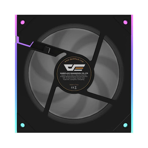 Quạt thùng máy/ Fan case DARKFLASH DM8 SE Reverse - Đen