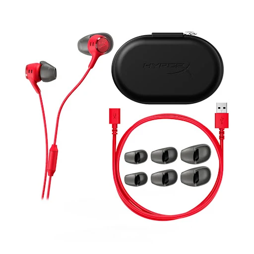 Tai nghe có dây HyperX Cloud Earbuds III S BN7S2AA (Đỏ)