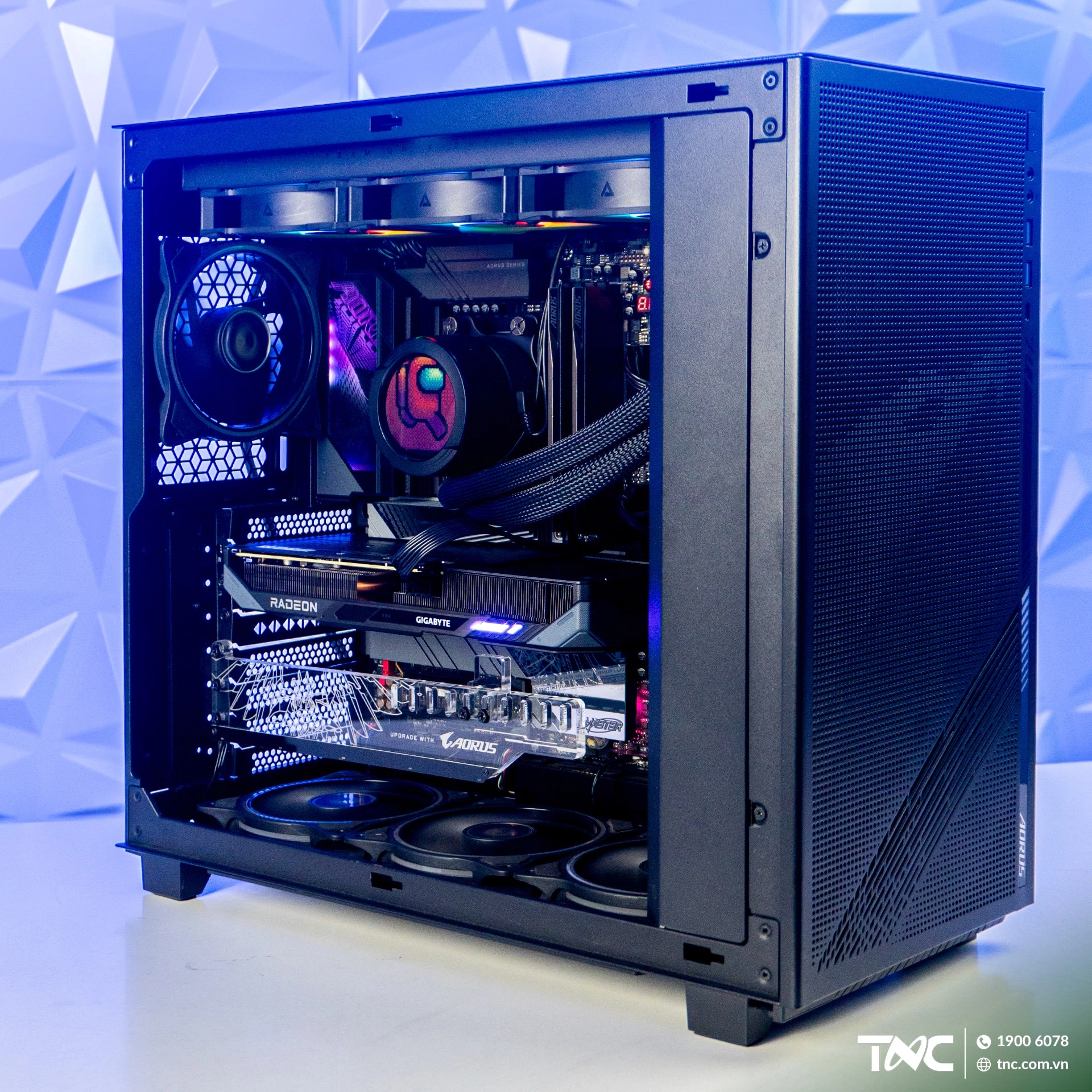 Máy bộ Progear Gaming R5600X (Ryzen 5 5600X/ Ram 16GB/ SSD 1TB/ VGA 3050 6GB OC)