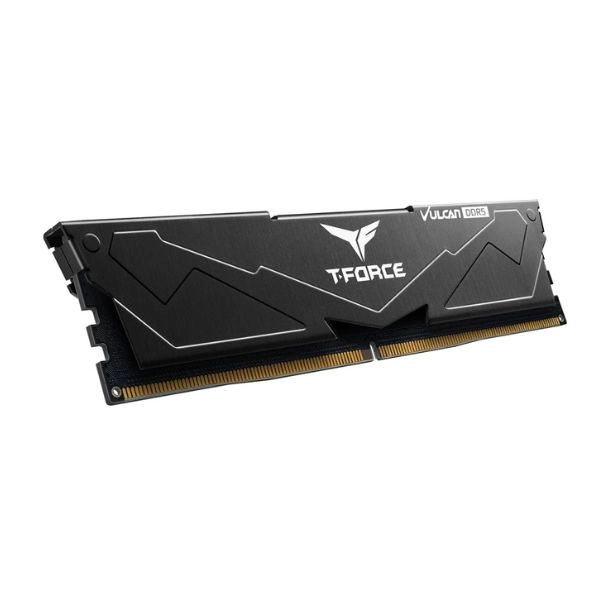 Ram Desktop TeamGroup T-Force Vulcan Black 16GB DDR5 Bus 6000Mhz