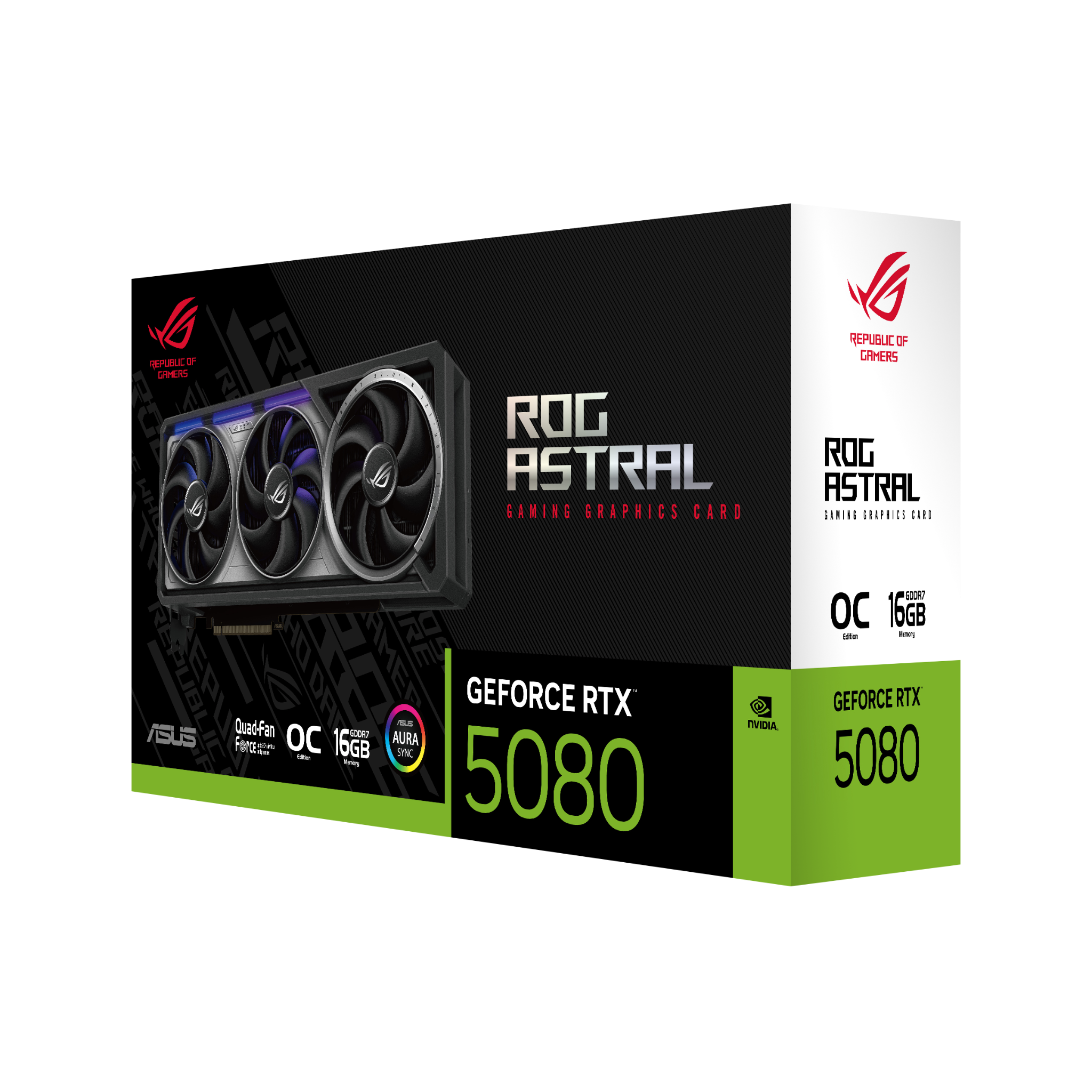 Card màn hình ASUS ROG Astral GeForce RTX 5080 16GB GDDR7 OC Edition (ROG-ASTRAL-RTX5080-O16G-GAMING)