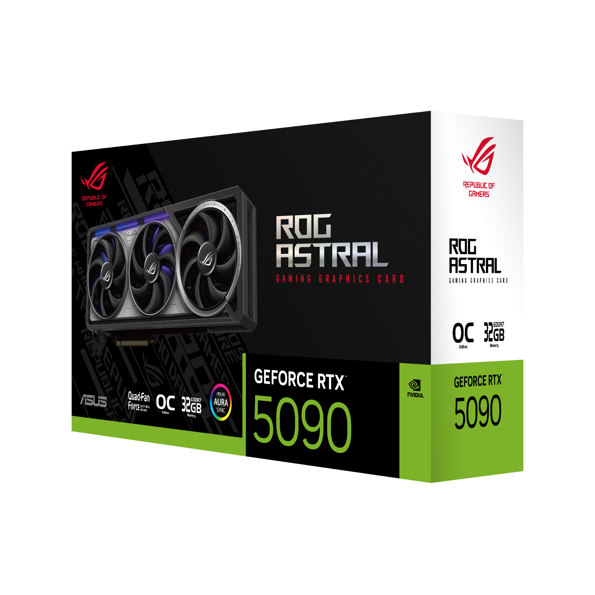 Card màn hình ASUS ROG Astral GeForce RTX 5090 32GB GDDR7 OC Edition (ROG-ASTRAL-RTX5090-O32G-GAMING)