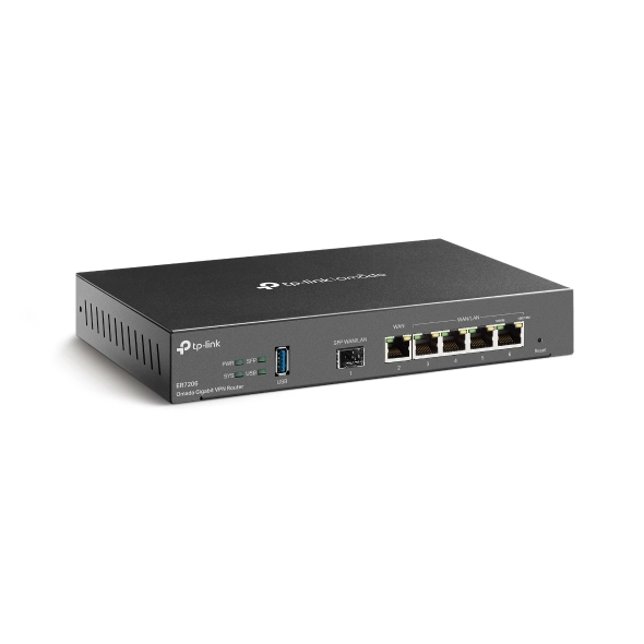 Router cân Bằng Tải TP-Link Omada TL-ER7206 (10/100/1000 Mbps/ 6 port LAN/WAN/ SFP)