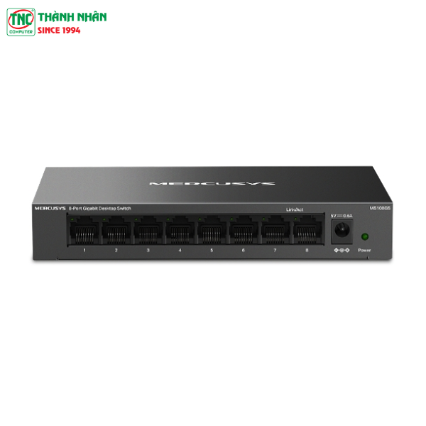 Switch Mercusys MS108G (8 port/ 10/100/1000 Mbps)