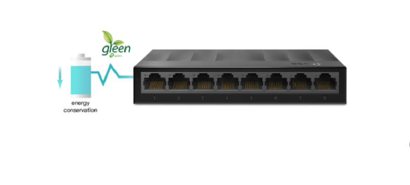 Switch TP-Link LS1008G (8 port/ 10/100/1000 Mbps/ Unmanaged)
