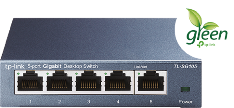 Switch TP-Link TL-SG105 (5 port/ 10/100/1000 Mbps/ Unmanaged)