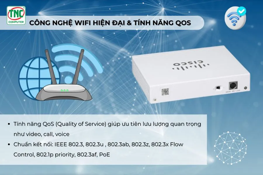 Switch PoE Cisco CBS110-8PP-D (8 port/ 10/100/1000 Mbps)