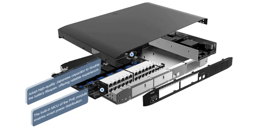 Switch Ruijie ES124G-L (24 port/ 10/100/1000 Mbps)