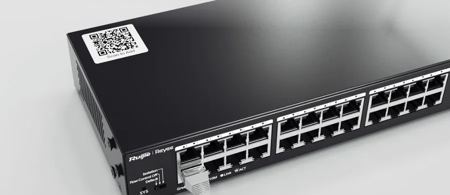 Switch Ruijie ES124G-L (24 port/ 10/100/1000 Mbps)