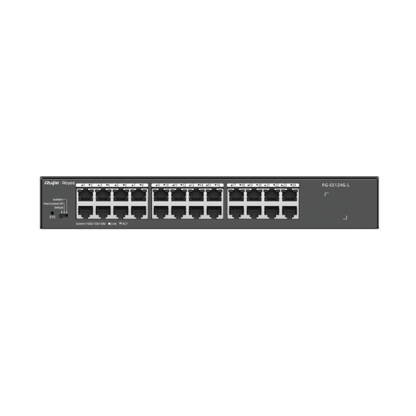 Switch Ruijie ES124G-L (24 port/ 10/100/1000 Mbps)
