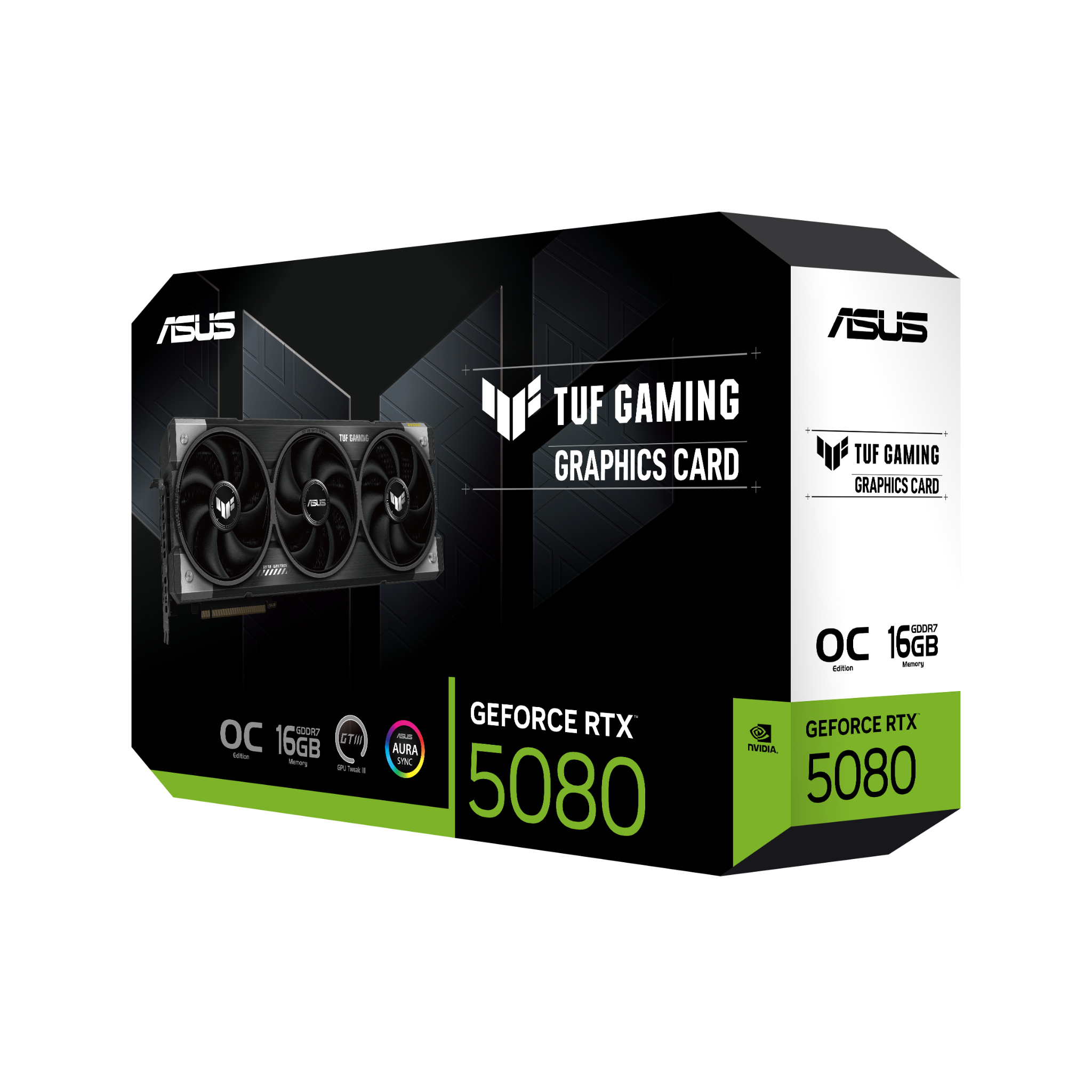 Card màn hình ASUS TUF Gaming GeForce RTX 5080 16GB GDDR7 OC Edition (TUF-RTX5080-O16G-GAMING)