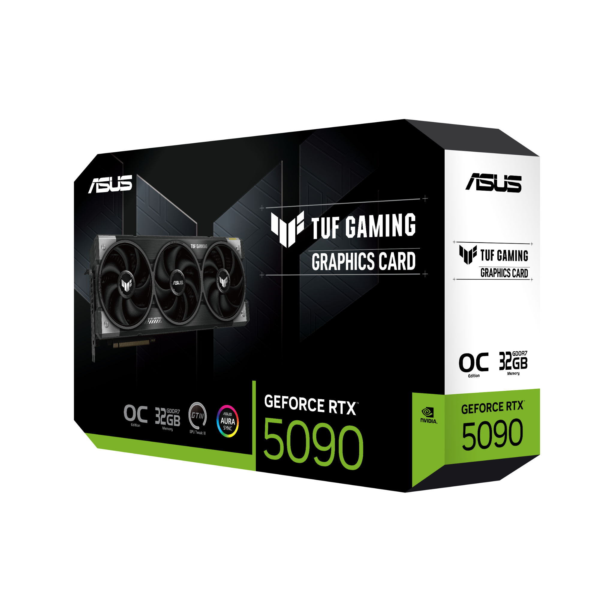 Card màn hình ASUS TUF Gaming GeForce RTX 5090 32GB GDDR7 OC Edition (TUF-RTX5090-O32G-GAMING)