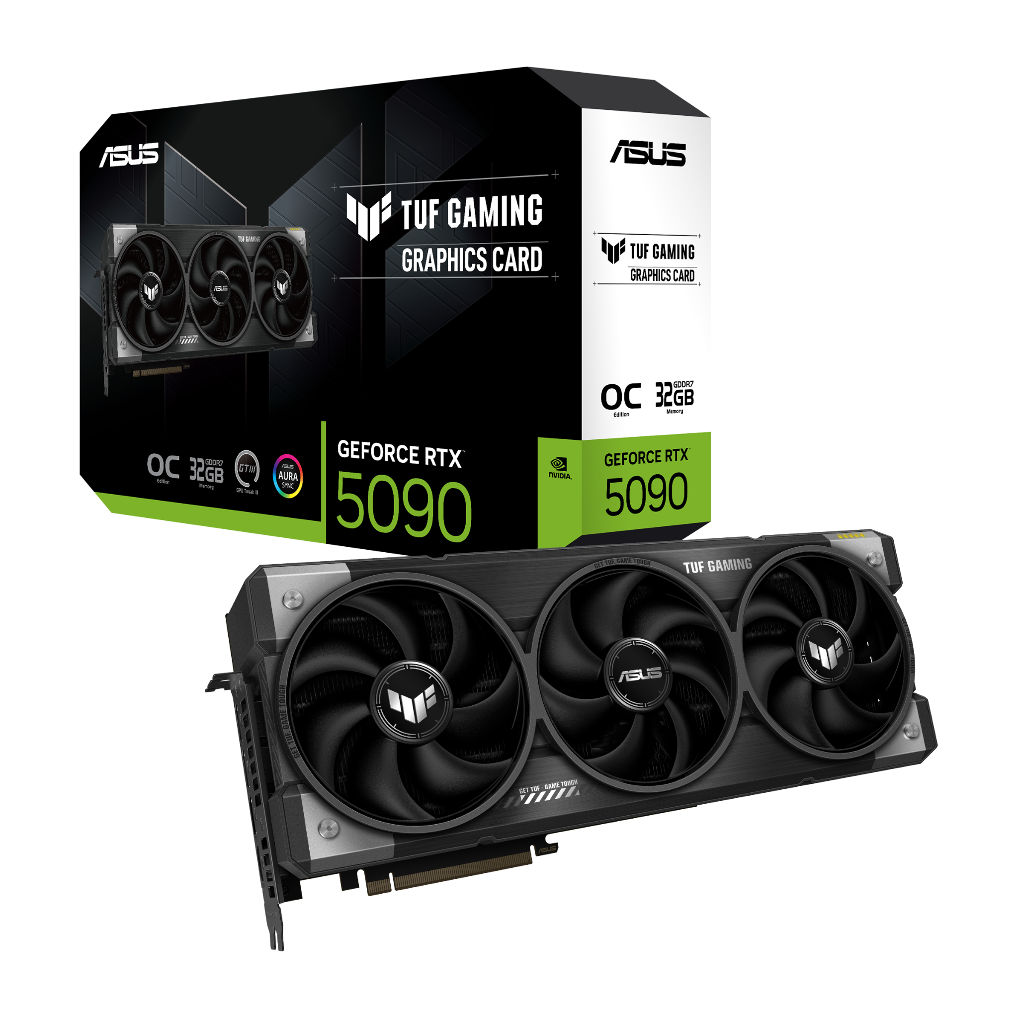 Card màn hình ASUS TUF Gaming GeForce RTX 5090 32GB GDDR7 OC Edition (TUF-RTX5090-O32G-GAMING)