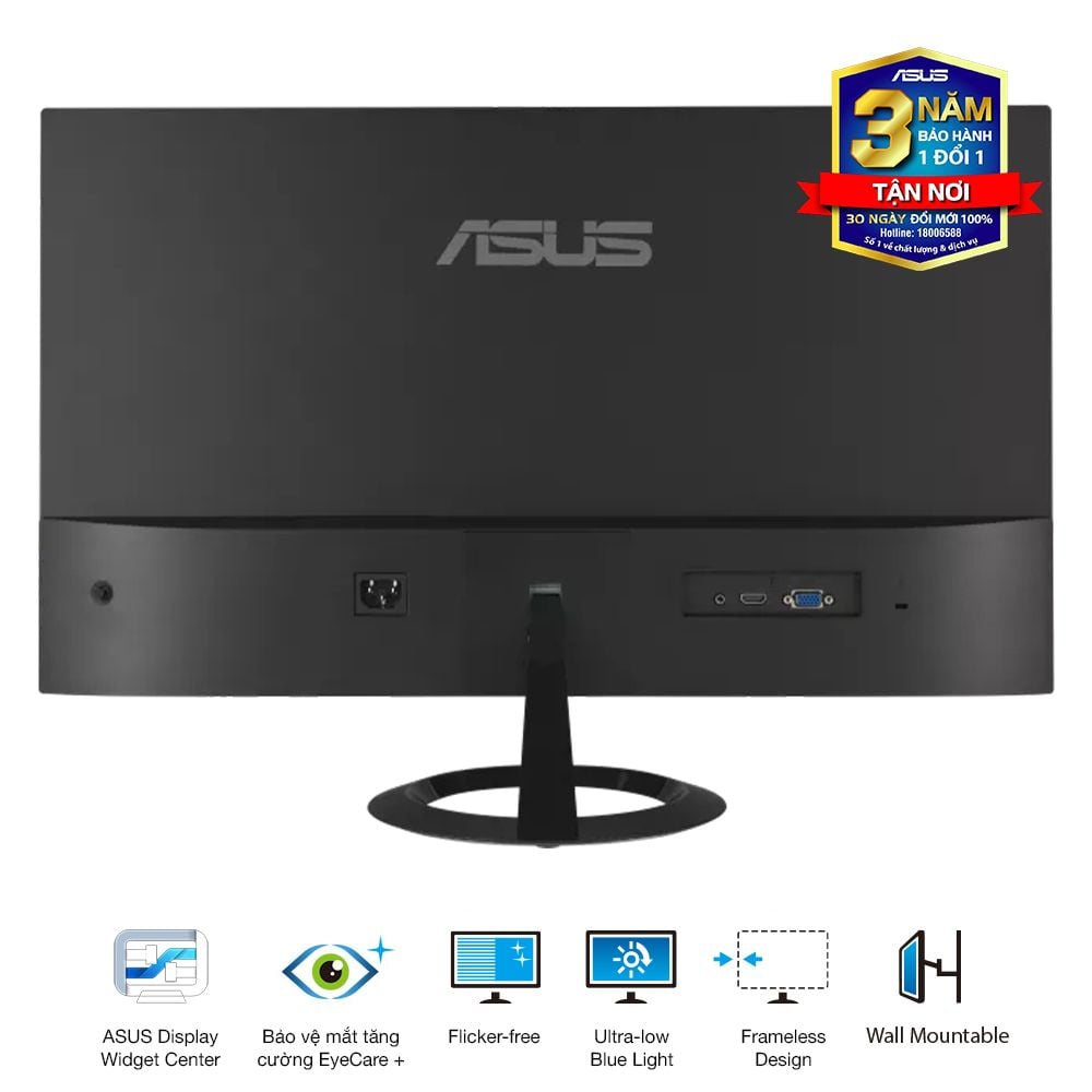 Màn hình ASUS VZ279HG 27" IPS 120Hz viền mỏng