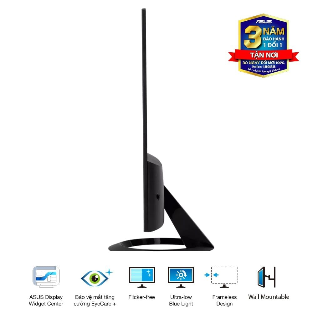 Màn hình ASUS VZ279HG 27" IPS 120Hz viền mỏng