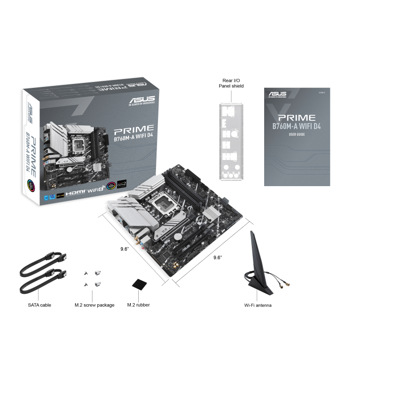Bo mạch chủ ASUS PRIME B760M-A WIFI D4 CSM