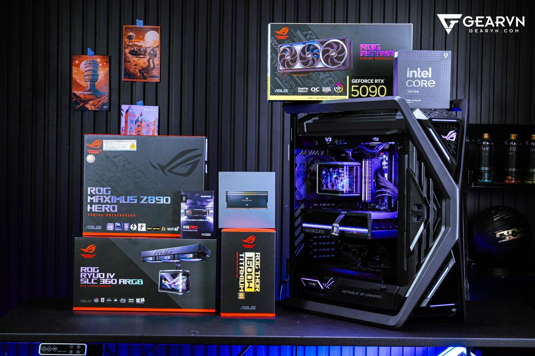PC Progear x ASUS Blackwell (Intel Core Ultra 9 285K/ VGA RTX 5090)