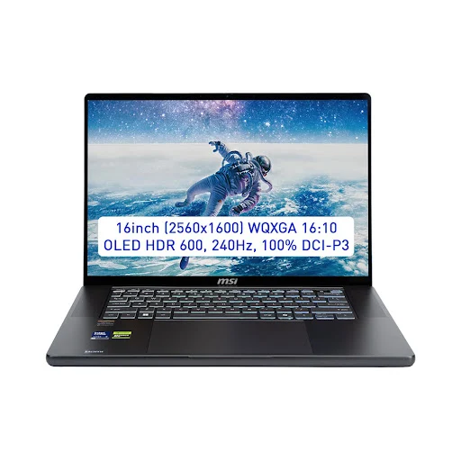 Laptop Msi Stealth 16 AI+ B3WG-008VN (Ultra 9-386H/ GeForce RTX™ 5070/ 32GB/ 1TB/ Win 11 Home)