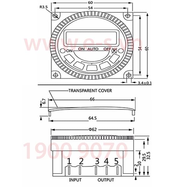 Công tắc hẹn giờ ES-619