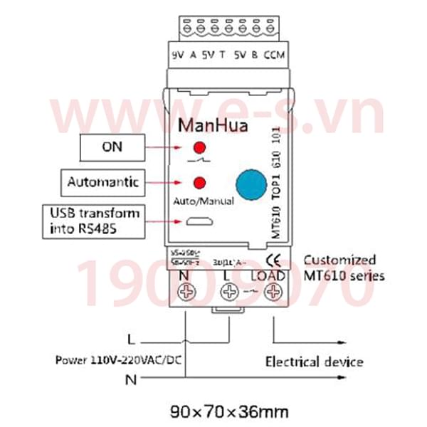 Công tắc hẹn giờ ES-610