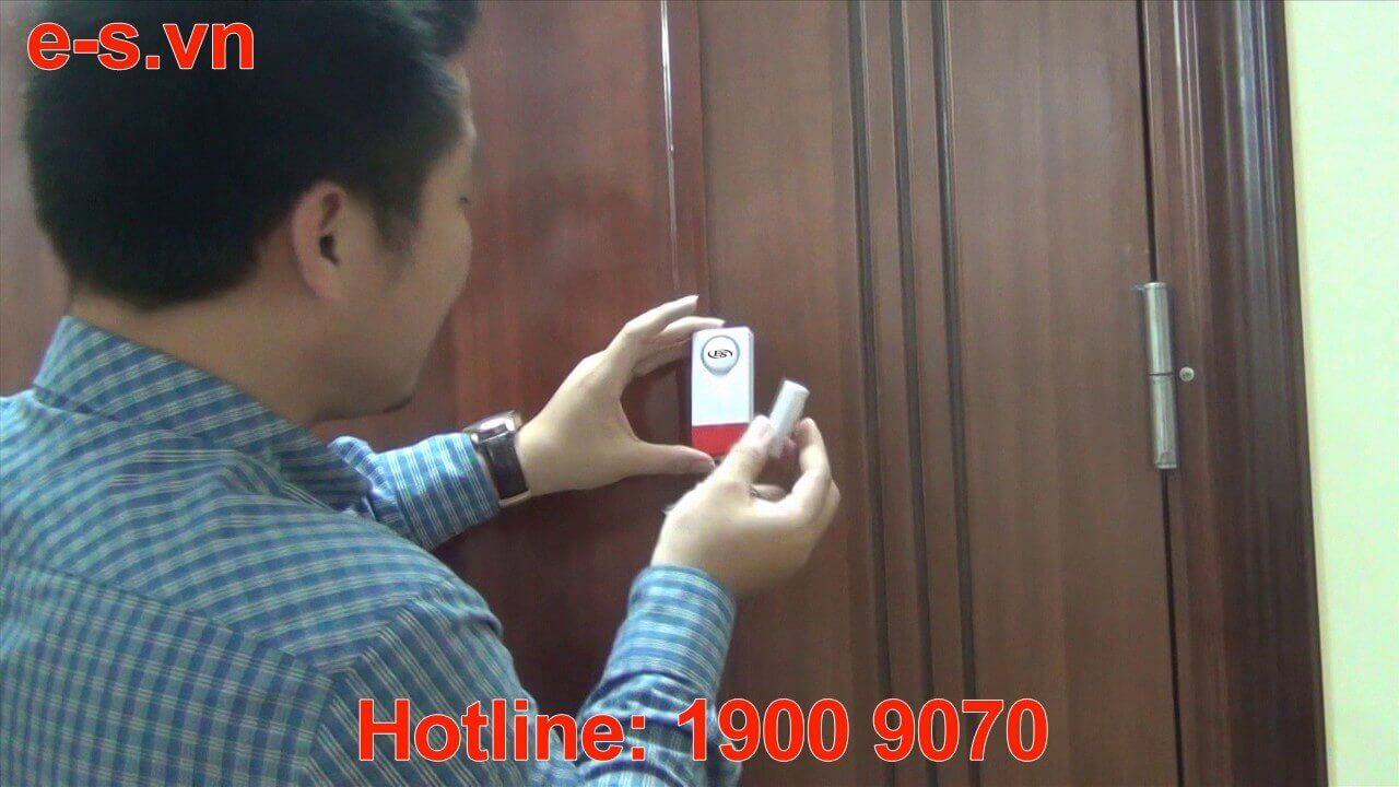 Cảm biến cửa từ - thiết bị chống trộm gắn cửa
