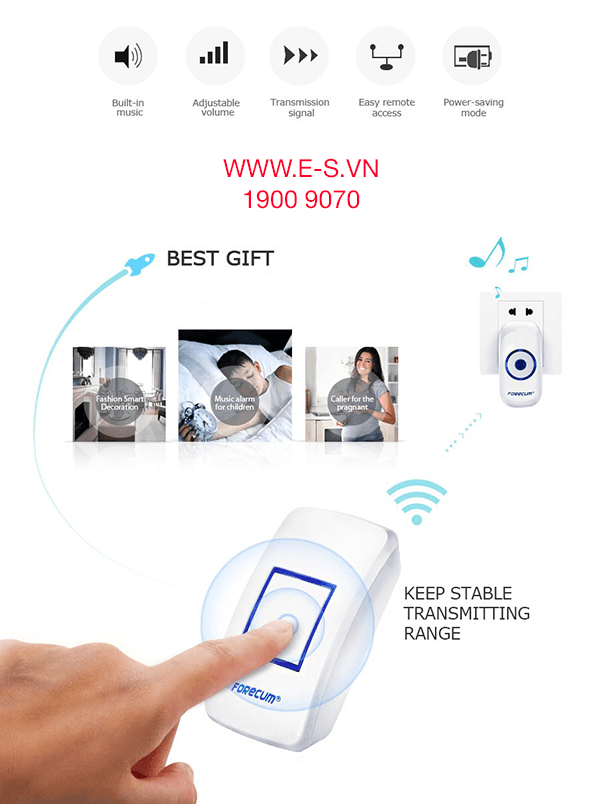 Chuông cửa không dây ES-31.05