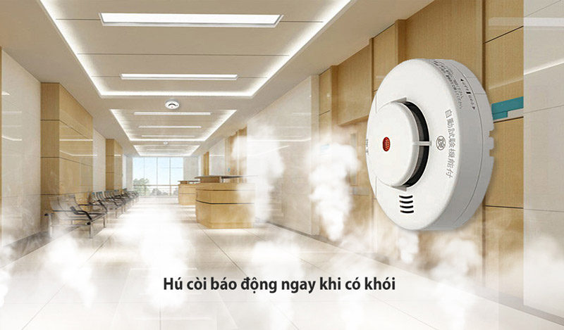 Cảm biến báo khói chống cháy nổ ES