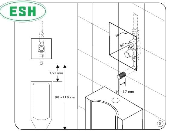 Van xả tiểu ES-34.03