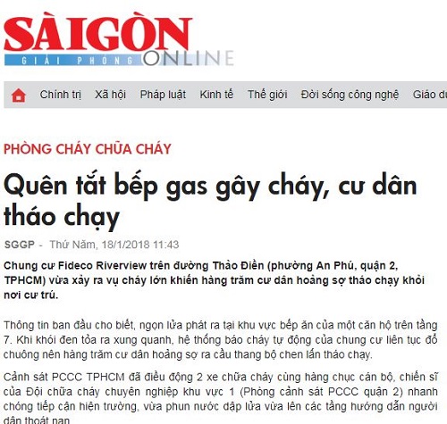 Hiểm họa cháy nổ không nhỏ từ việc sử dụng bếp gas chưa đúng cách
